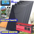 5000W Power Inverter & Solar Panel System for Home Complete Kit Solar Generator