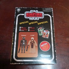 Star Wars Retro Collection 3.75  Bounty Hunters Zuckuss & 4-Lom