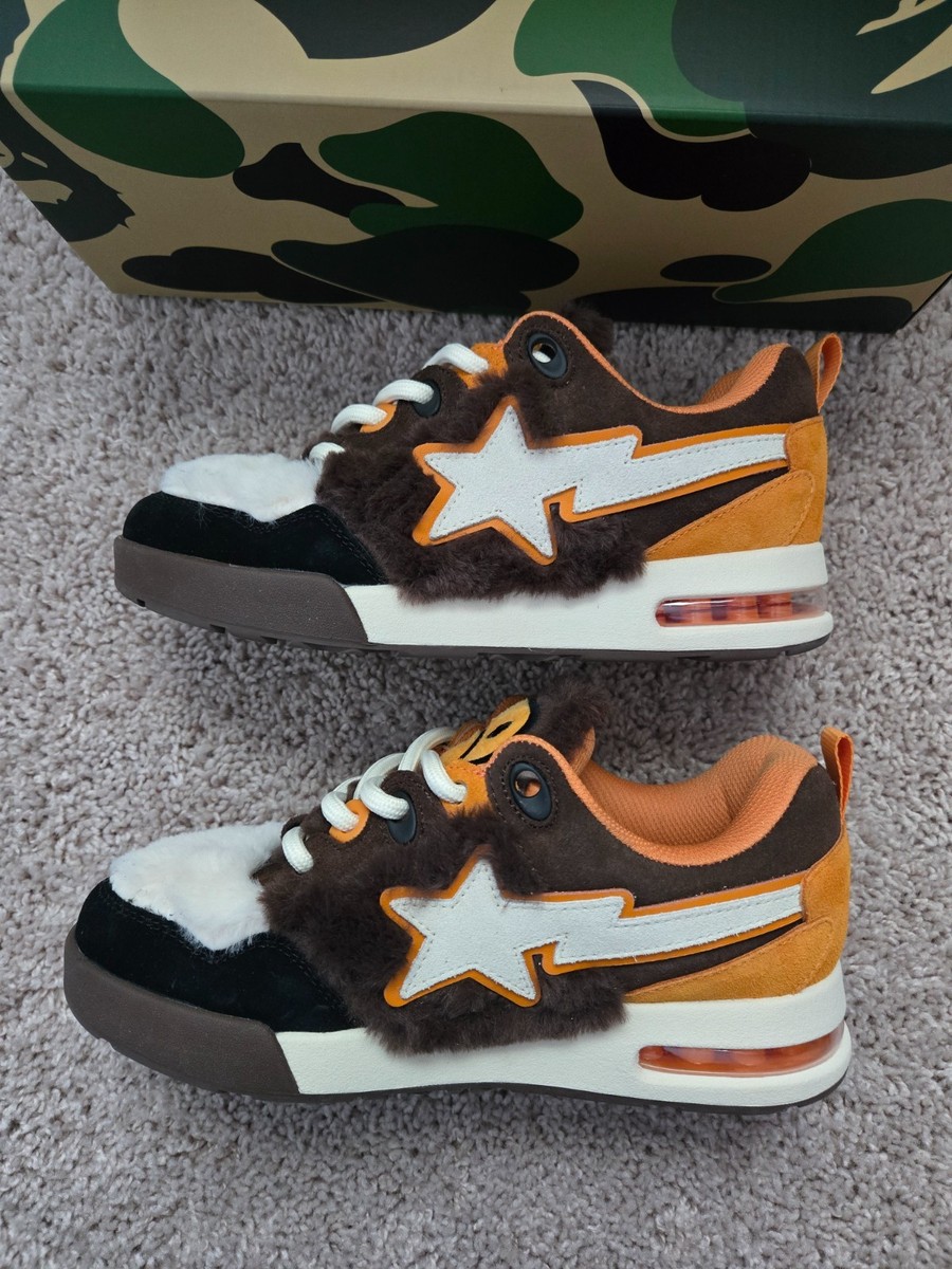 A Bathing Ape Flip Sta Baby Milo Brown US 7 | eBay