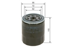 BOSCH Ölfilter (0 451 103 366) für KIA Pregio Hyundai Terracan H-1 / Starex