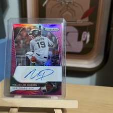 2020 Panini Prizm Rookie Purple Prizm 48/50 Mauricio Dubon #RA-MD Auto 