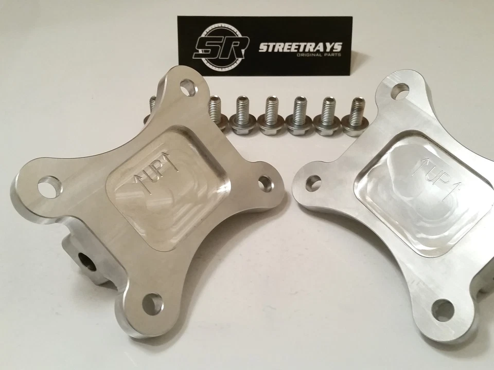 SR Billet LS1 V8 Solid Engine Mounts Motor Camaro Z28 & Firebird Trans Am 98-02 - Image 3 of 4