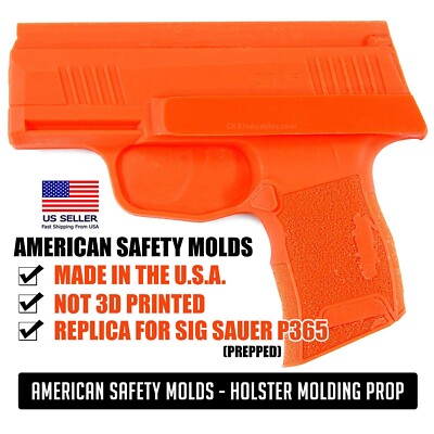 ASM Molding Prop Compatible for Sig Sauer P365 - Prepped - Not a Gun