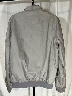 Vintage 90s Outdoor Exchange Gray Silver Windbreaker Bomber Jacket