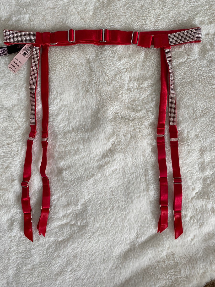 Victoria's Secret Garter Belt Lingerie Red Rhinestone Bling Extra Small XS Small | eBay Victoria's Secret Garter Belt Lingerie Red Rhinestone Bling Extra Small XS Small | eBay