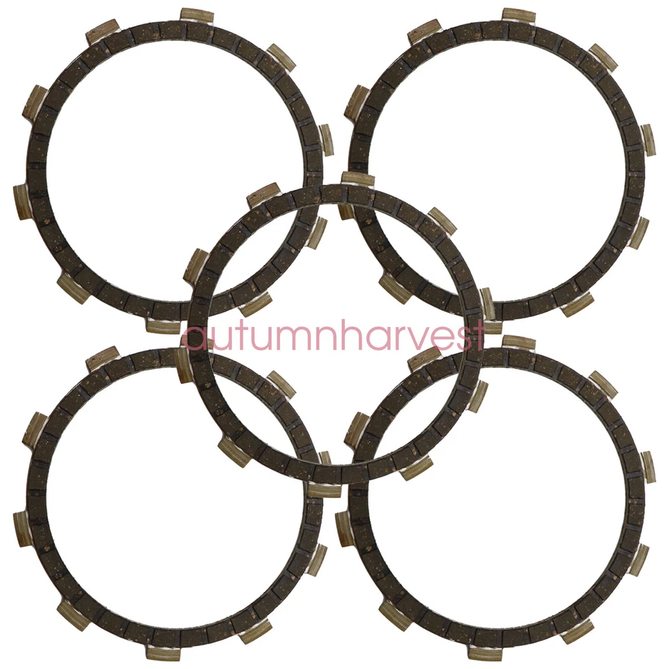 Juego de 5 discos de fricción embrague motocicleta para Yamaha CT1 CT2 CS3 YL1 YA6 YCS1 Foto 2 de 4