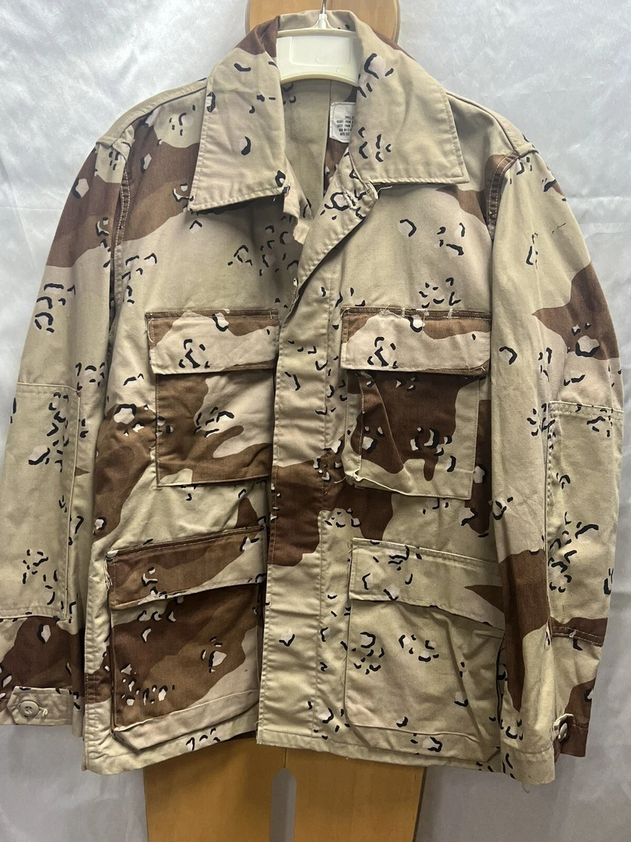 US Army Coat Small Short Desert Storm Chocolate Chip Camo Uniform