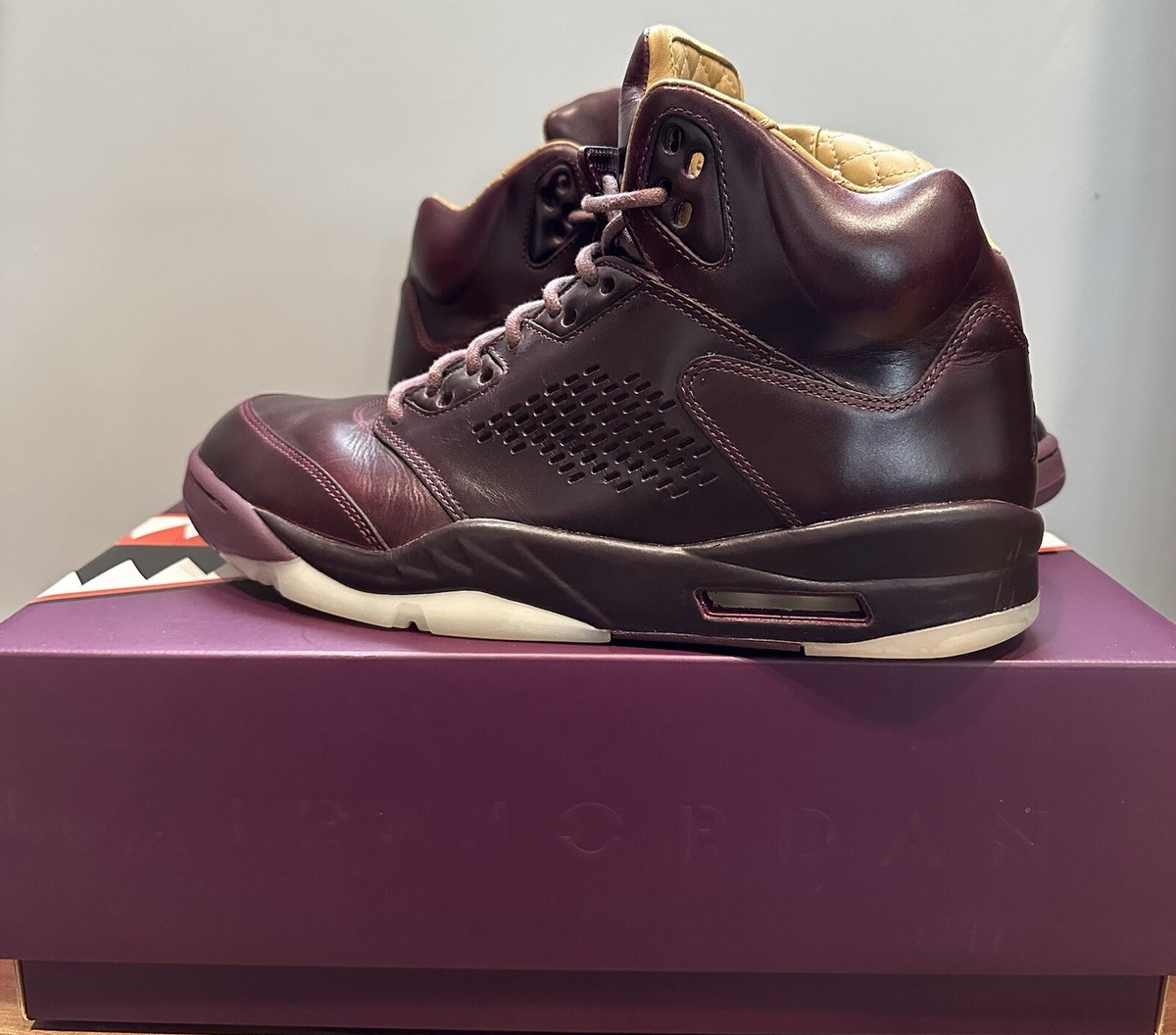 Size 11 - Jordan 5 Retro Premium Bordeaux | eBay