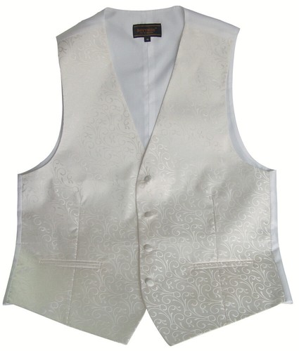 Beytnur Hochzeitsweste Plastron Einstecktuch, Krawatte Nr 30.4 Gr 44-62 & 90-114 - Picture 7 of 7