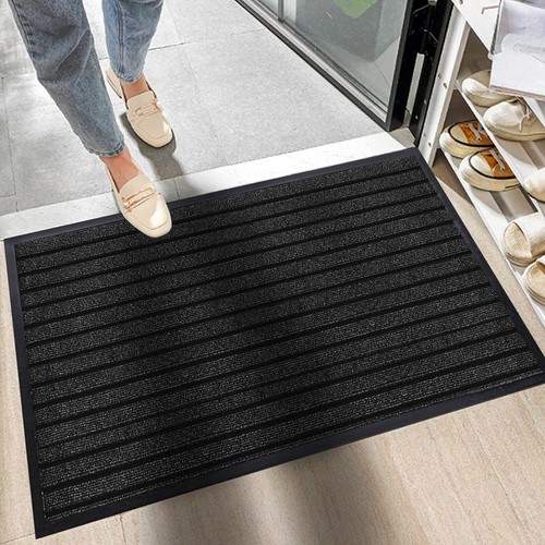 Non Slip Barrier Door Mat Heavy Duty Rubber Backing Kitchen Floor Entrance Mats - Picture 2 of 39