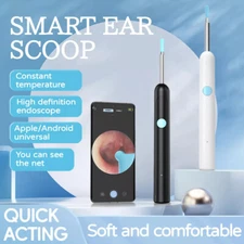 Wireless Ear Wax Remover Camera HD Ear Endoscope Spoon Pick Stick Cleaning Tools