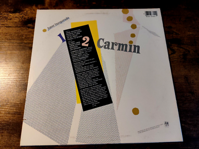 CARMIN LP/AMOR INESPERADO/ORIGINAL 1985 A&M RECORDS/LIKE NEW