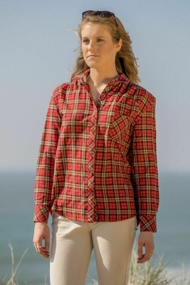 Kariertes Damen-Flanellhemd Rupert & Buckley Boyfriend 6-14 UK neu mit Etikett UVP 38,94 £