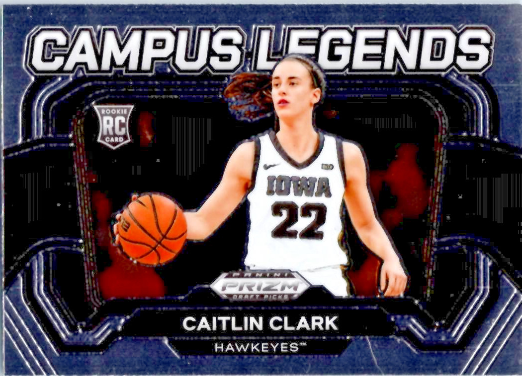 2024 Panini Prizm Draft Picks - Campus Legends Caitlin Clark #5 (RC)
