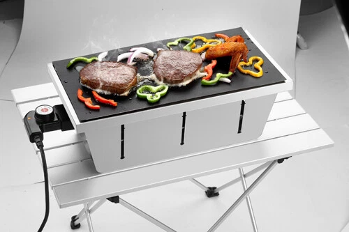 Electric Stainless Steel Food Grade Portable Charcoal Barbecue Grills BBQ Oven
