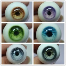 Doll Eyeball 8/10/12/14/16/18/20mm for 1/3 1/4 1/6 Bjd Girl Accessories