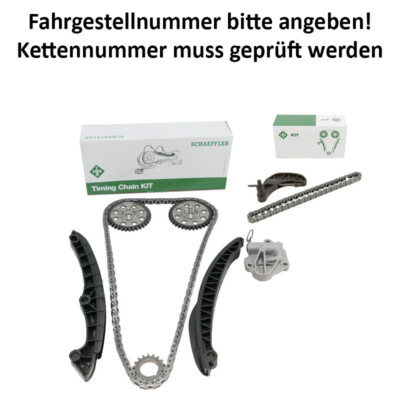 Steuerketten Kit +Kettenkit Ölpumpe INA für VW 1.2 FSI 559019930 558008410 03C10