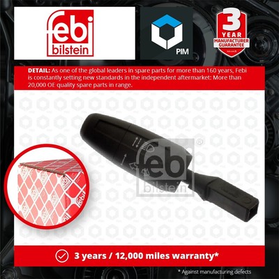 Steering Column Switch fits VAUXHALL CORSA D 1.0 06 to 14 Stalk 013191077 Febi