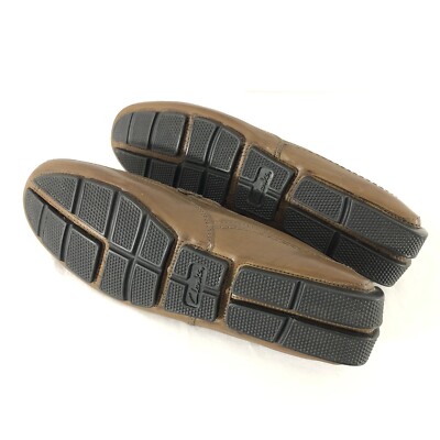 Clarks Collection Mens Ashmont Loafers Shoes 10.5 Clarks Collection Ashmont Race Driving Loafers Shoes Brown  main image 3