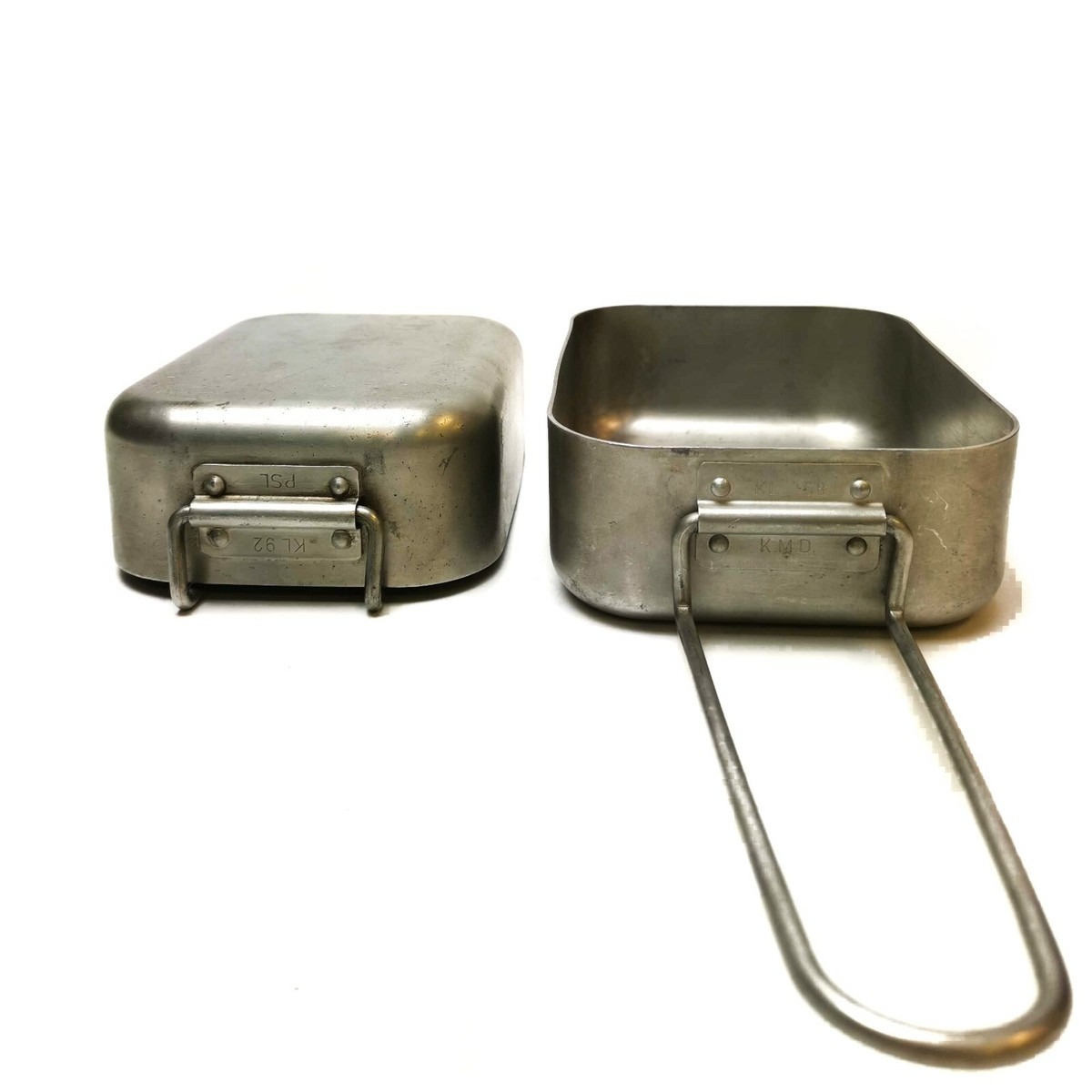 Original Dutch Army Aluminum Mess tins mess kit Cooker Military