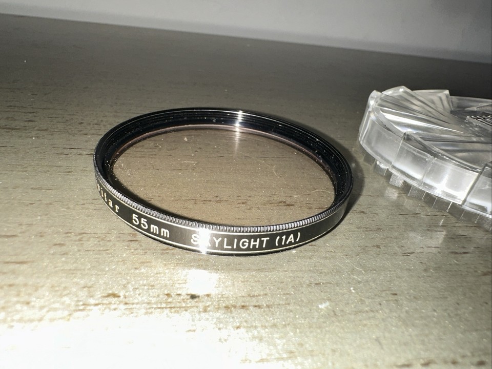 Vivitar Skylight 1A 55mm Lens Filter made in Japan eBay