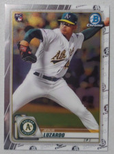 JESUS LUZARDO Oakland A's 2020 Bowman Chrome Rookie #62 Baseball Card A716. rookie card picture