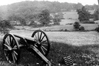 New 5x7 Civil War Photo: Culp's Hill at on the Gettysburg Battlefield, 1927