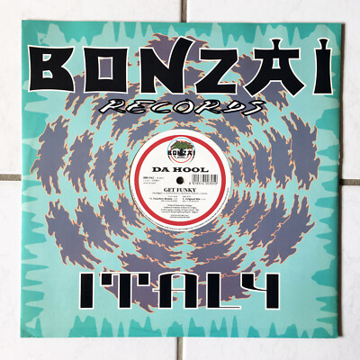 12'' Vinyl Da Hool - Get Funky Bonzai Italy NM/NM