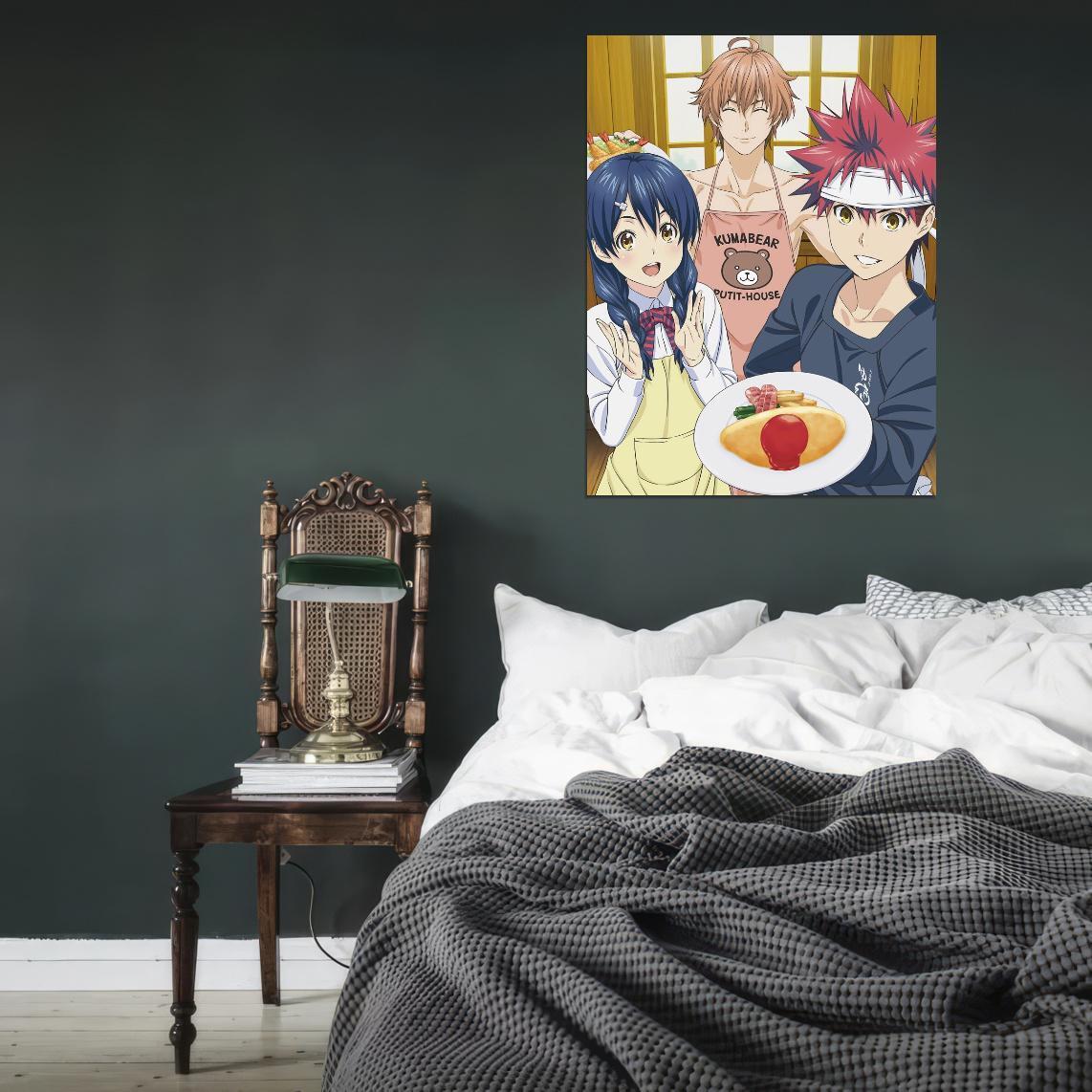 V7449 Shokugeki No Souma San No Sara Characters Anime Manga WALL