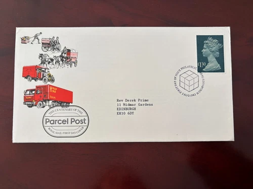 United Kingdom 1983 - Elizabeth II £1.30 stamps FDC Edinburgh, Philatelic Bureau