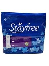 STAYFREE CLASSIC SUPER LONG 22 COUNT PADS