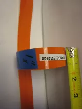 3M ORANGE  7930 High Intensity   Reflective  Tape 1" X 25 feet