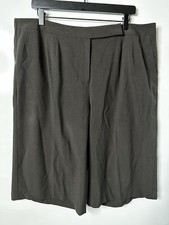 Women’s Talbots Dress Pants Shin Height Size 16w brown