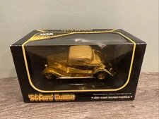 WIX FILTERS 1934 Ford Coupe Gold Flames 1:25  Gold Edition First Gear 2002