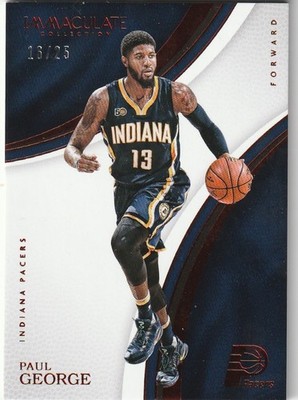 2016-17 Panini Immaculate Collection - Paul George #79/25