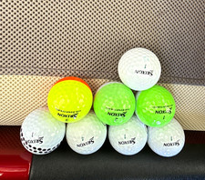 Srixon Q-Star Tour 9 Golf Balls Tour Mixed Colors White Green