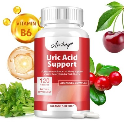 Uric Acid Support 120pcs - Balance Uric Acid, Cleanse Kidneys, Joint Health