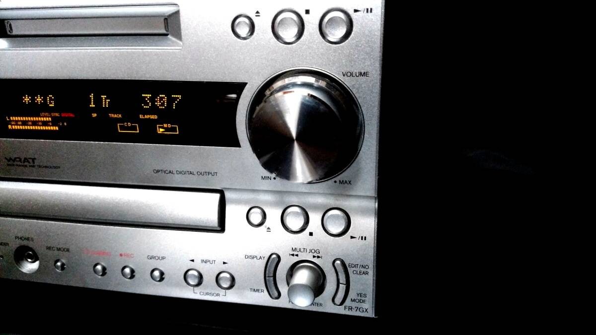 ONKYO FR-7GX CD MD MDLP Mini Stereo Component System Tested