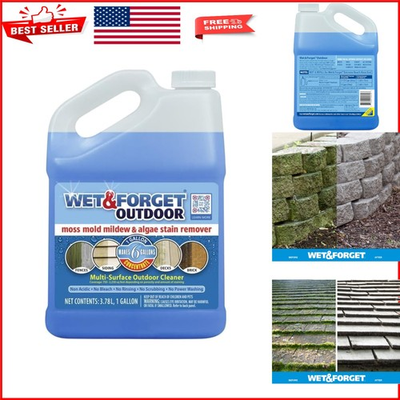 #ad 128 Oz Outdoor Cleaner Concentrate for Effortless Stain Removal Multi Surface $59.99