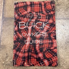 1955 Buick Owners Guide 33 page booklet