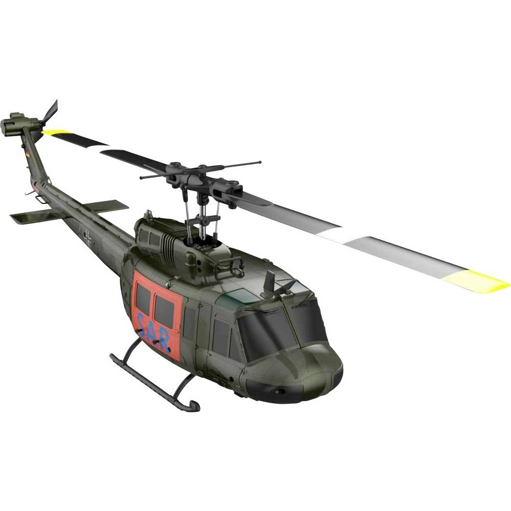 FliteZone Bell UH-1DX hélicoptère télécommandé stable pour débutant sans assemblage