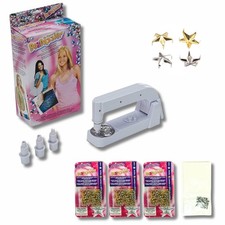 Bedazzler DELUXE - Gold  Silver Stars Kit - 600 Star Studs