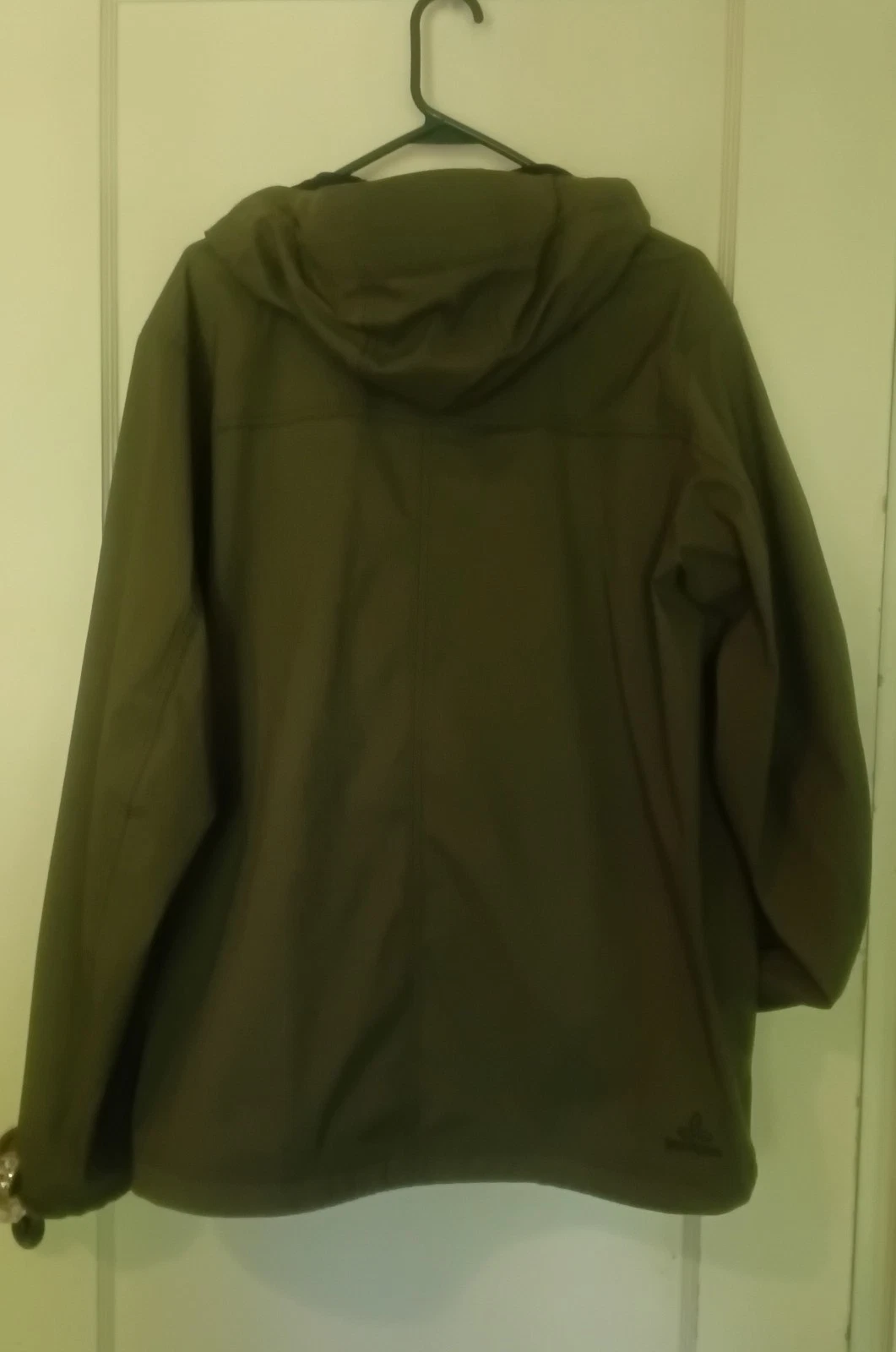 PrAna Zion Jacket Mens L Green Wind Rain Resistant Performance Outdoor Hooded image 2
