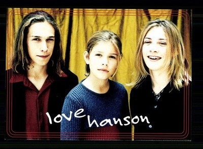 Hanson Autogrammkarte ohne Unterschrift # BC 228616