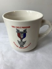 Vintage Eagle Scout Coffee Mug ‘1986 Eagle Program /Keystone Area Council B.S.A.