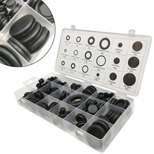 Kit joint caoutchouc et bague de retenue 125 pi??ces pour syst??mes de climatisa