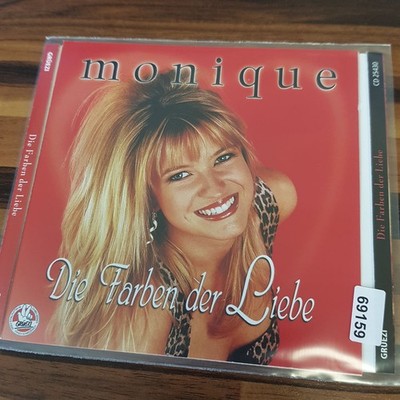 MONIQUE die farben der liebe EX/EX (CD Album, Schlager, Gruezi Schallplatten)