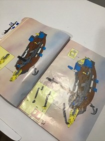 Lego 6274 Pirate Caribbean Clipper Vtg Original Instruction Retired Manual ONLY