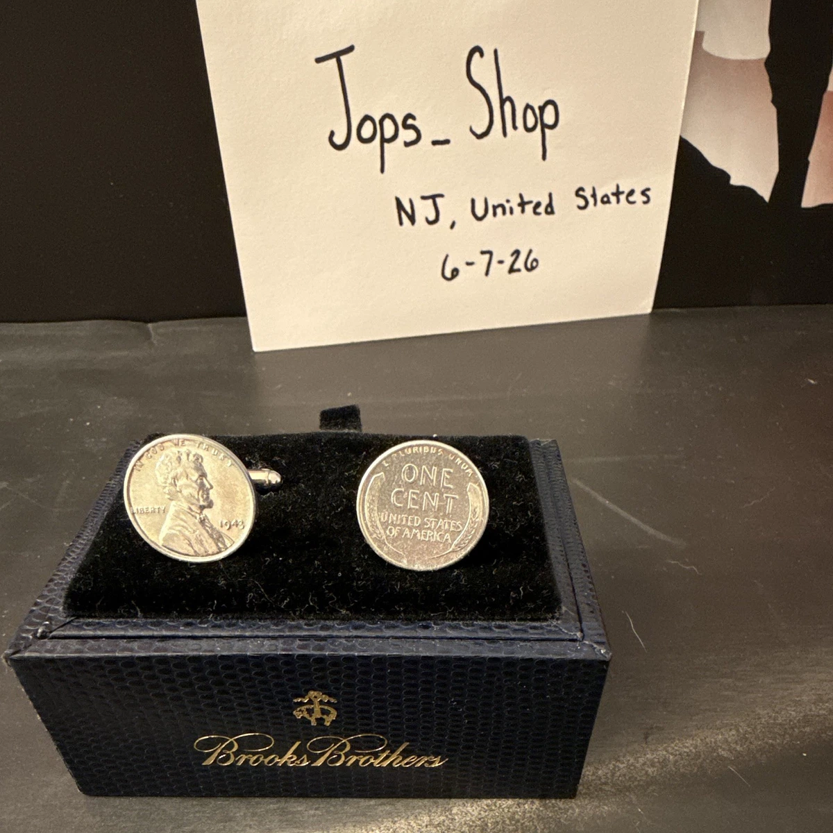 Brooks Brothers Silver Cufflinks for Men for sale | eBay