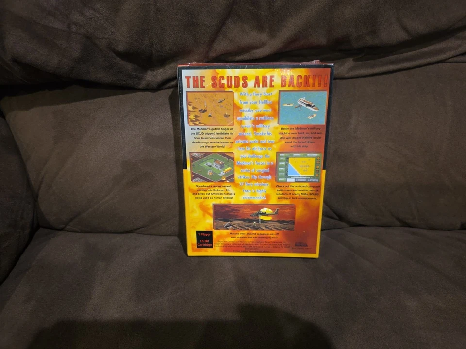 SEGA GENESIS DESERT STRIKE BRAND NEW SEALED RARE  - Image 2 of 4